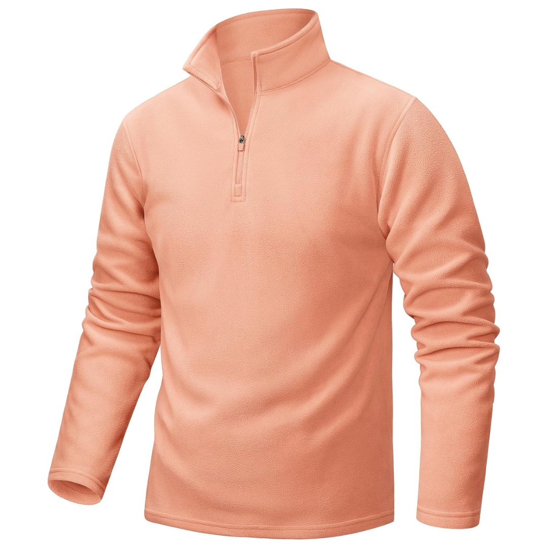 Men's Pullover Workout Fleece 1/4 Zip Uncw Vintage Sweatshirts