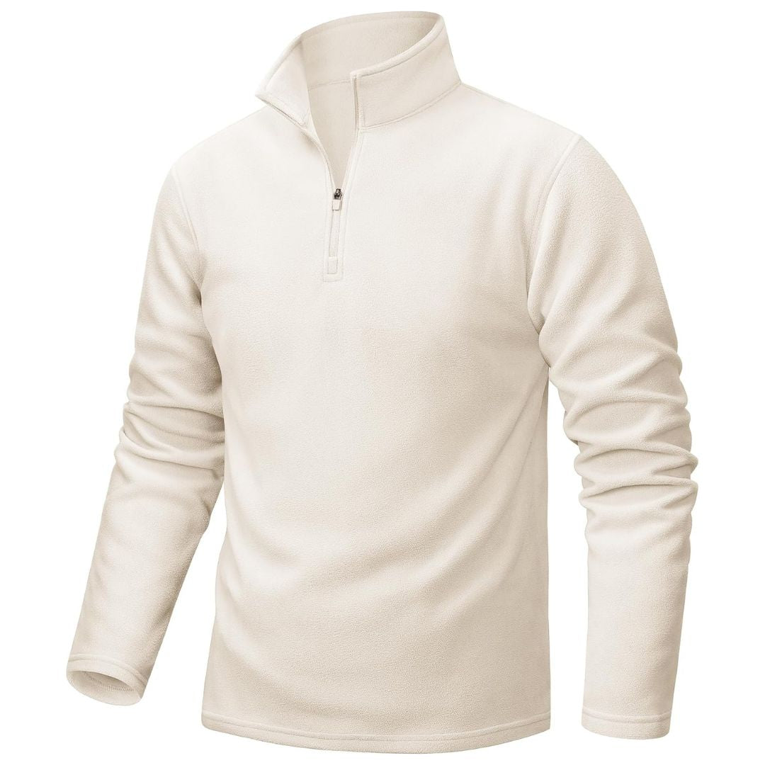 Men's Pullover Workout Fleece 1/4 Zip Uncw Vintage Sweatshirts