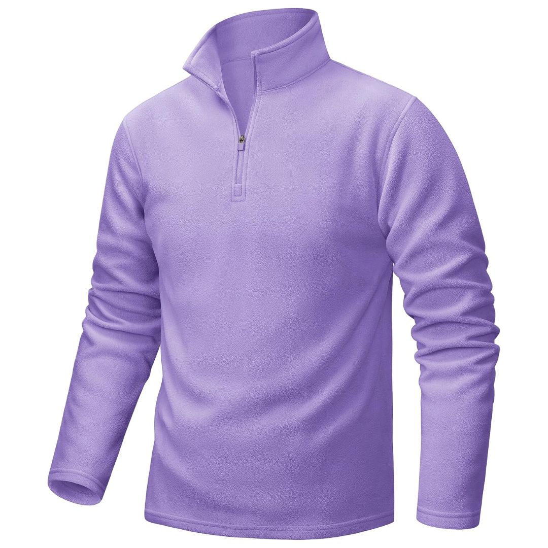Men's Pullover Workout Fleece 1/4 Zip Uncw Vintage Sweatshirts