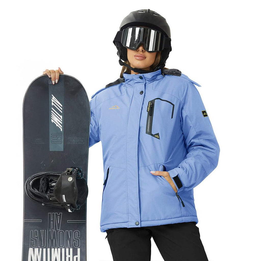 Insulated Fleece Lined Winter Hiking Jacket