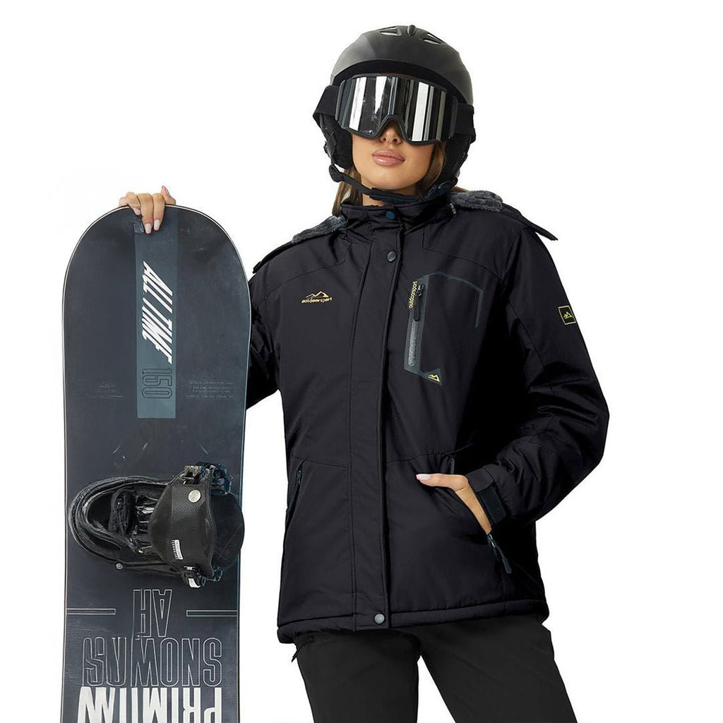 Insulated Fleece Lined Winter Hiking Jacket