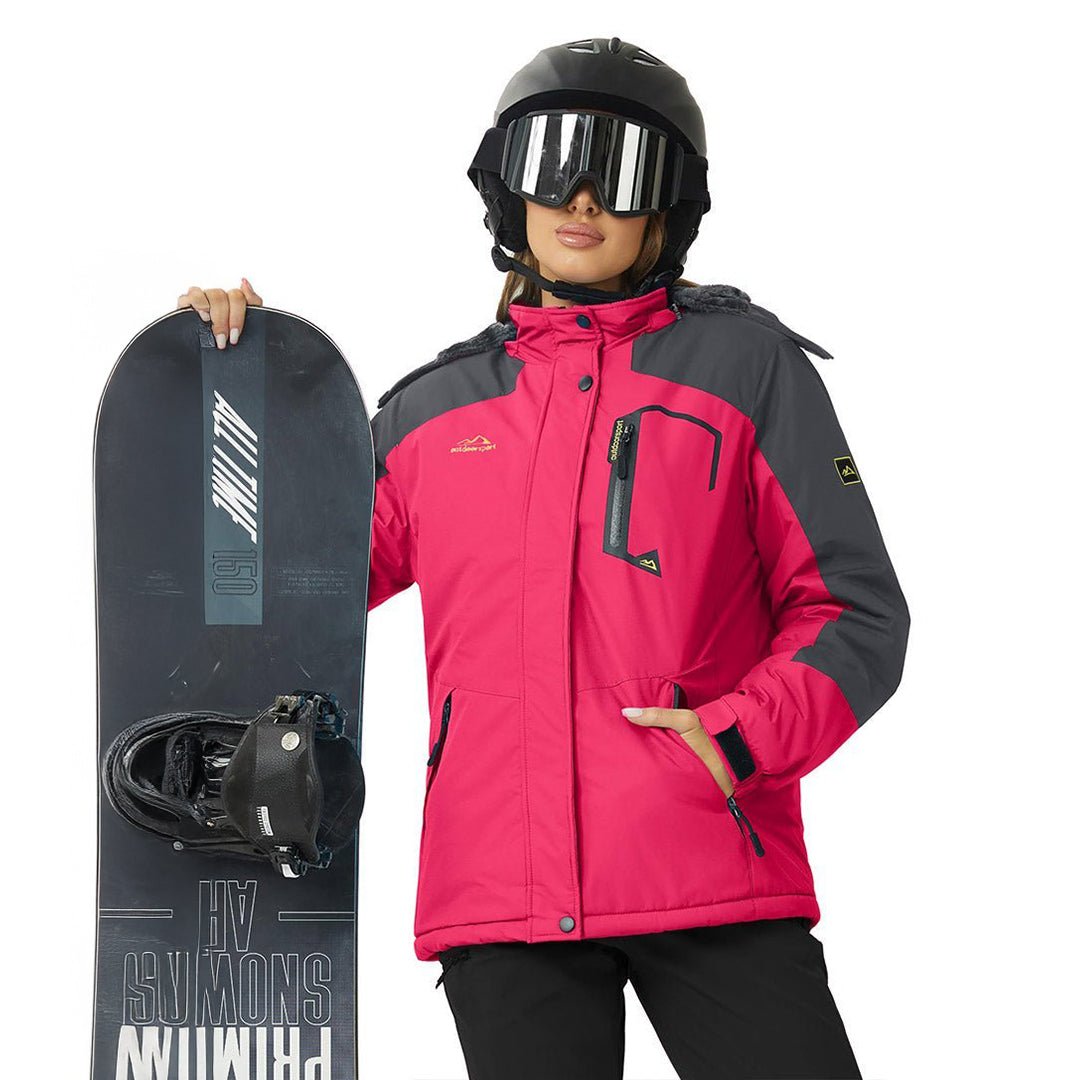 Insulated Fleece Lined Winter Hiking Jacket