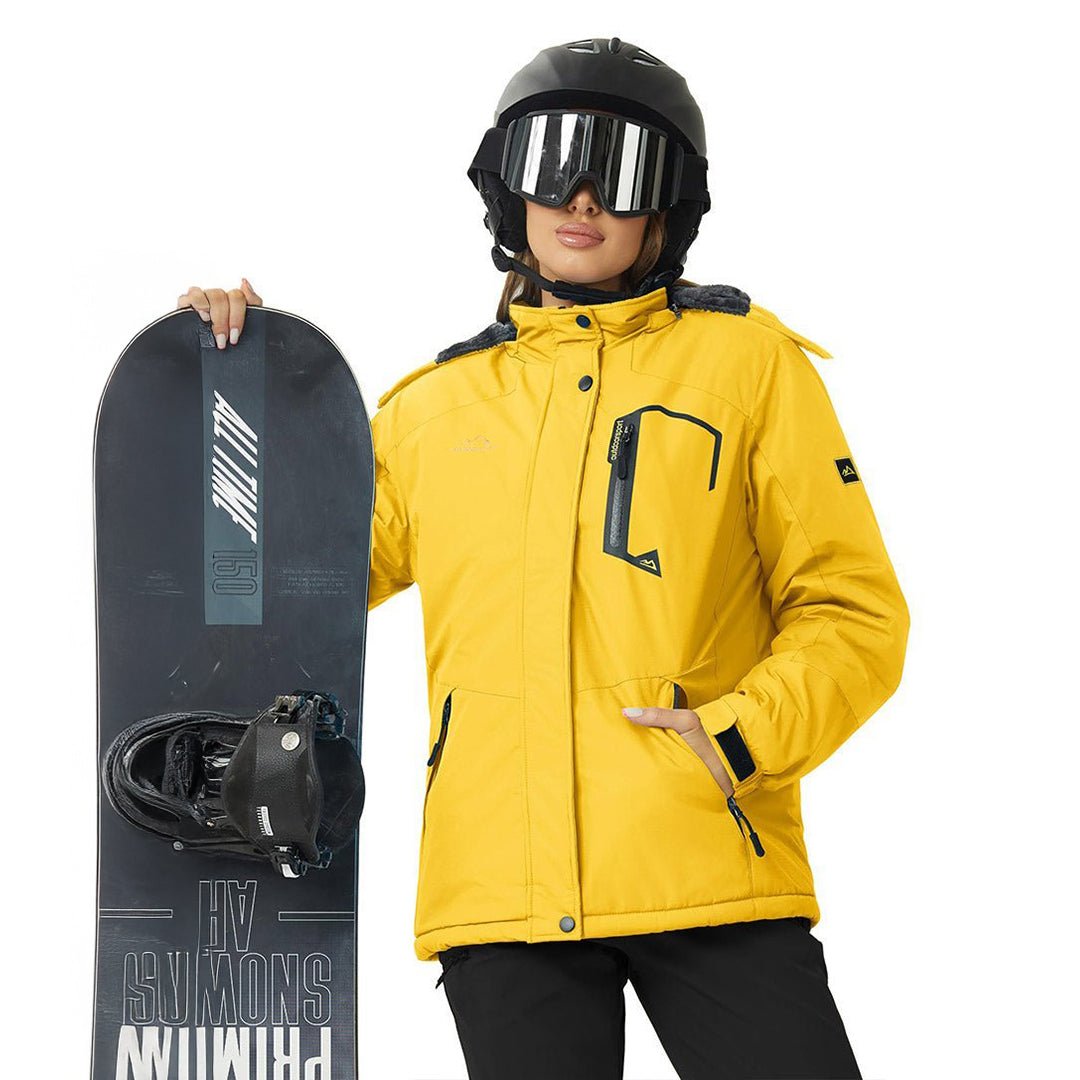 Insulated Fleece Lined Winter Hiking Jacket