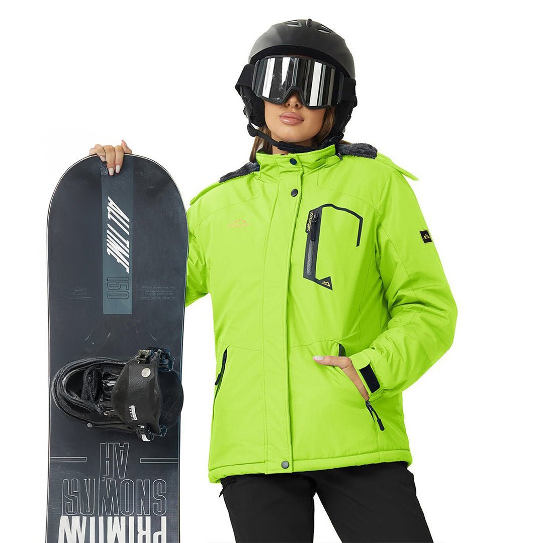 Insulated Fleece Lined Winter Hiking Jacket