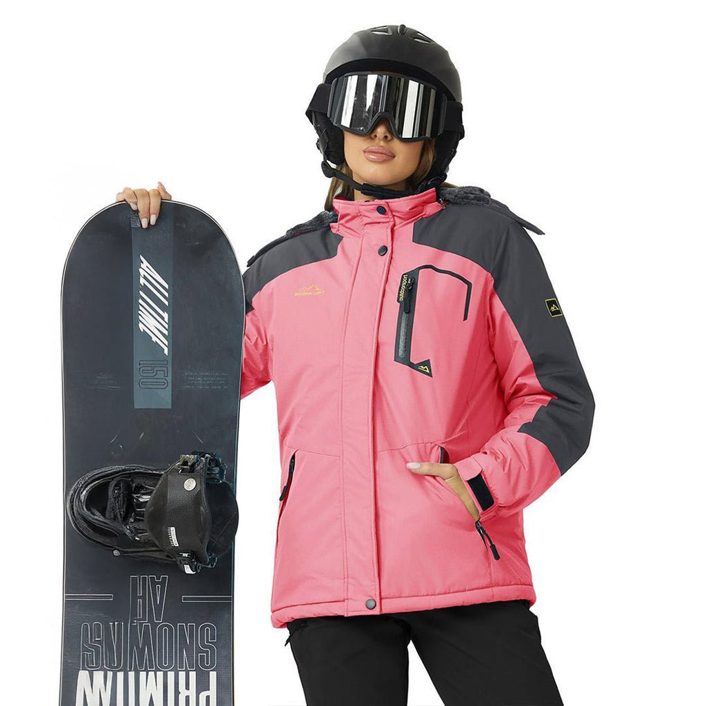 Insulated Fleece Lined Winter Hiking Jacket