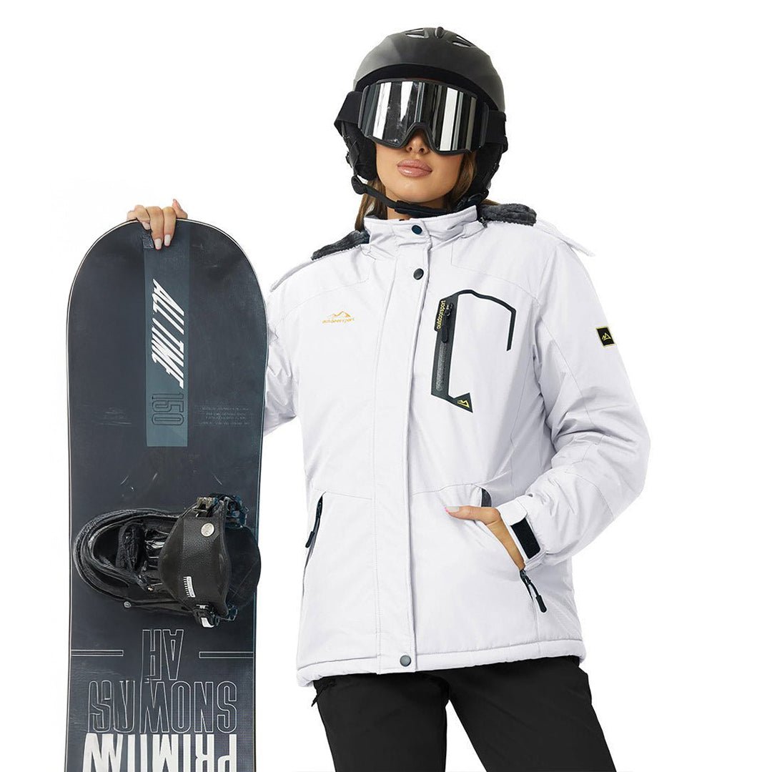 Insulated Fleece Lined Winter Hiking Jacket