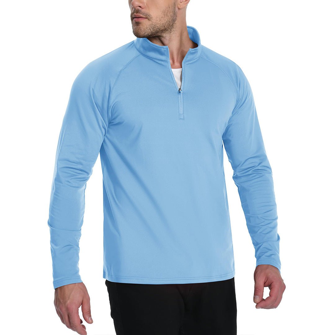 Men's 1/4 Zip Athletic Pullover Fleece Lined Sweatshirts