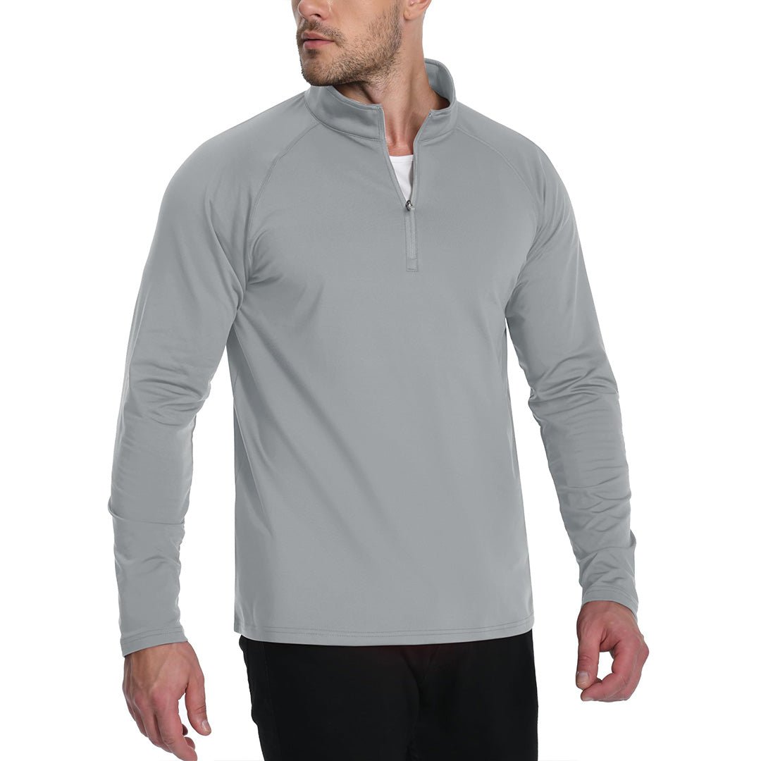 Men's 1/4 Zip Athletic Pullover Fleece Lined Sweatshirts