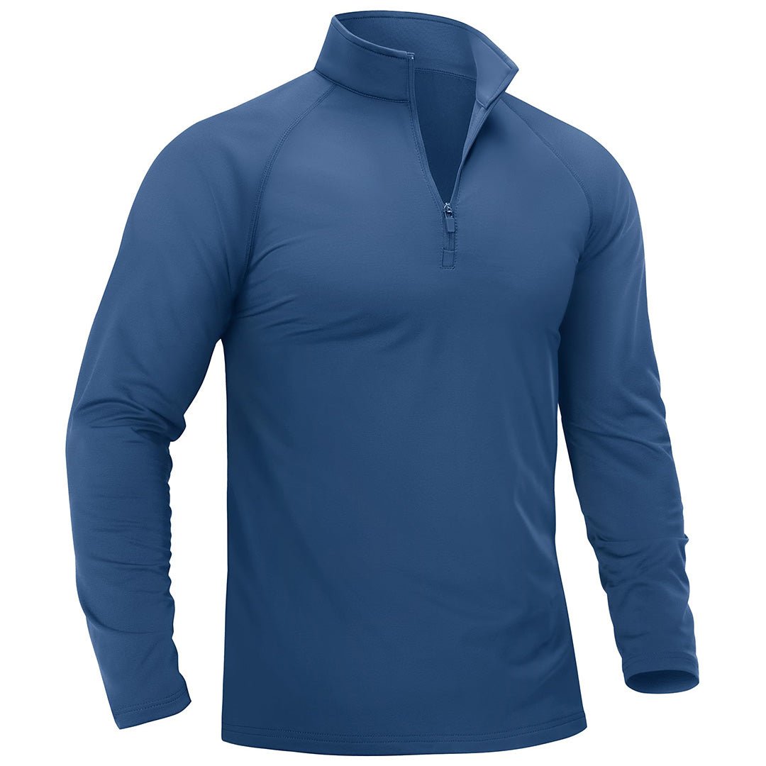 Men's 1/4 Zip Athletic Pullover Fleece Lined Sweatshirts