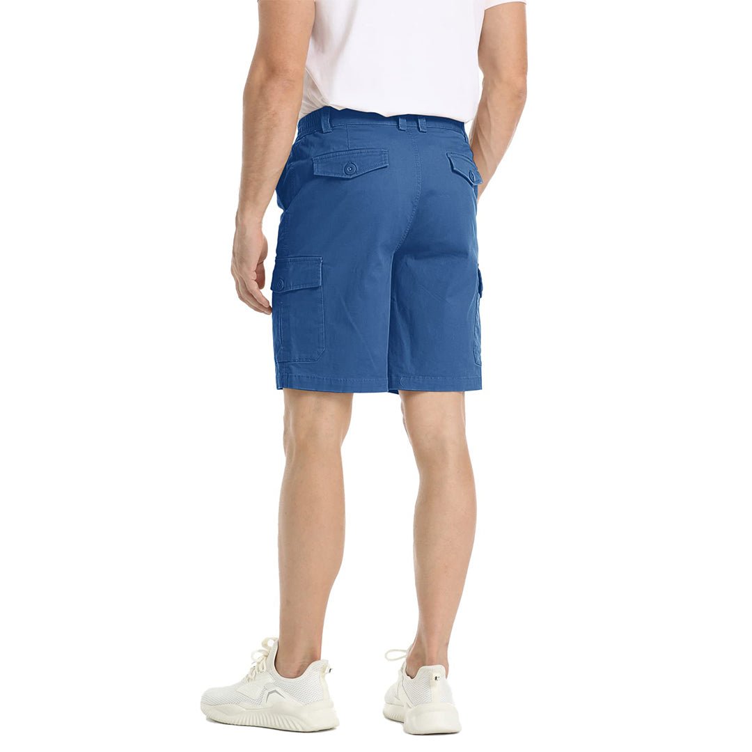 Mens Casual Cotton Cargo Shorts