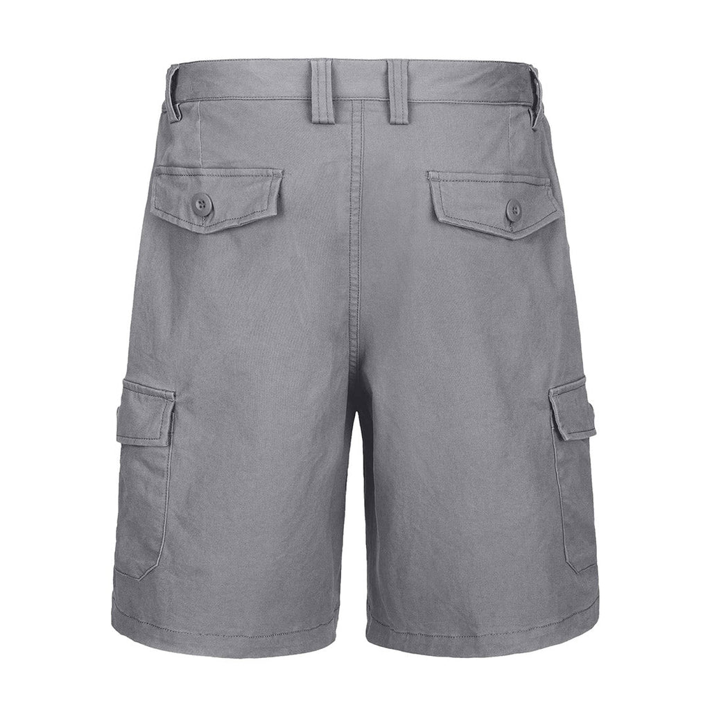 Mens Casual Cotton Cargo Shorts