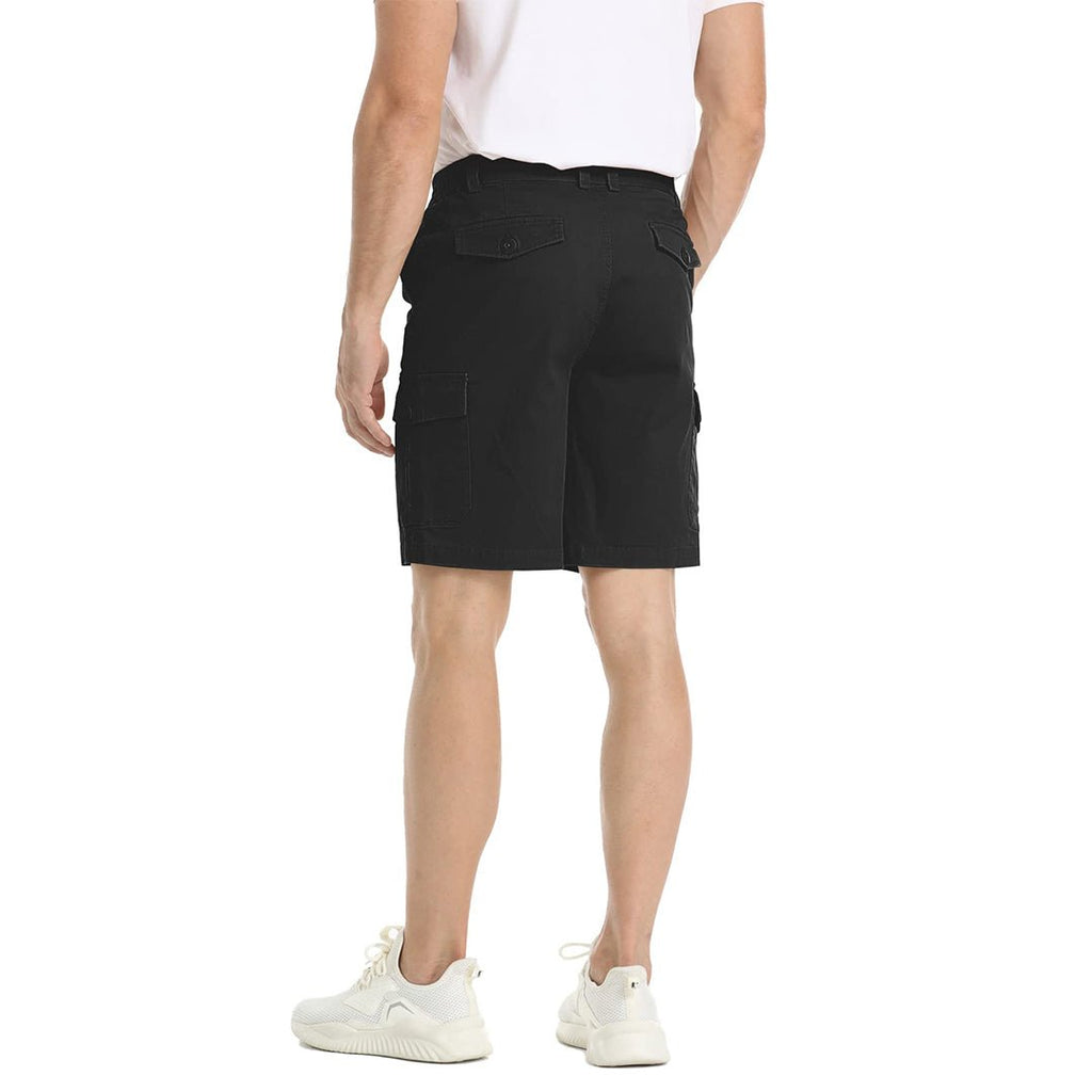 Mens Casual Cotton Cargo Shorts