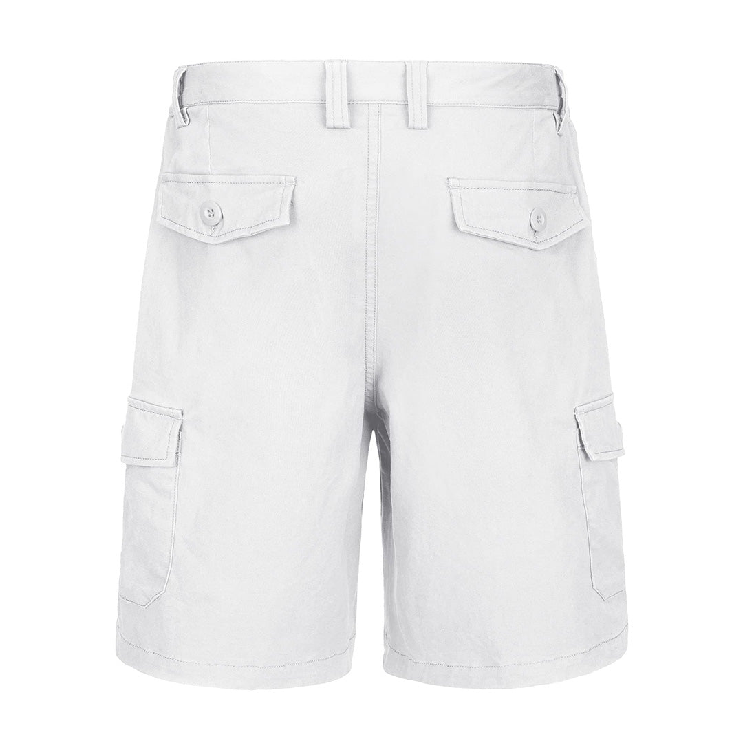 Mens Casual Cotton Cargo Shorts