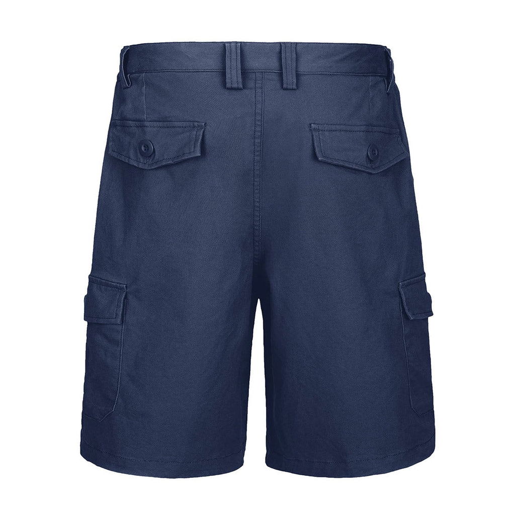 Mens Casual Cotton Cargo Shorts