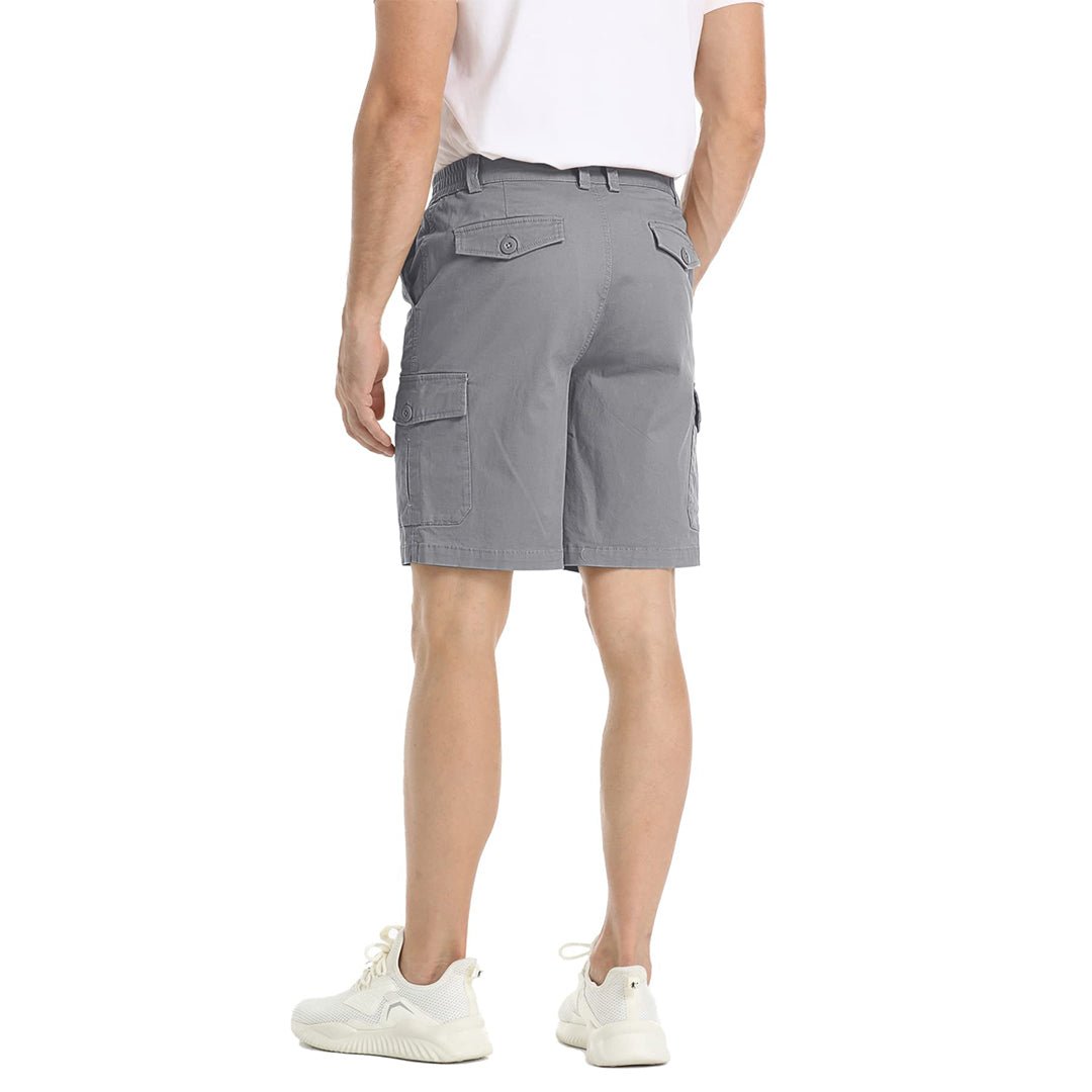 Mens Casual Cotton Cargo Shorts