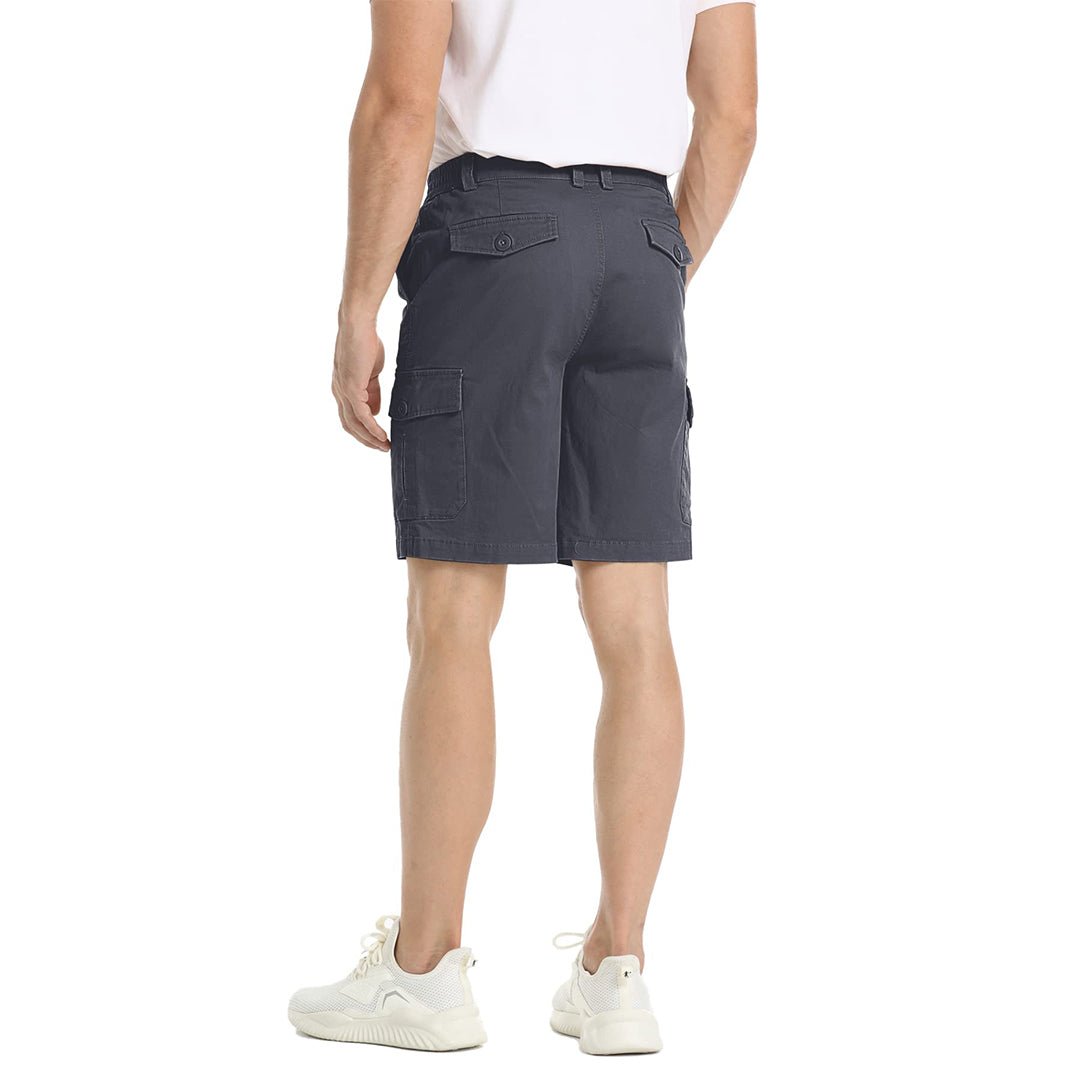 Mens Casual Cotton Cargo Shorts