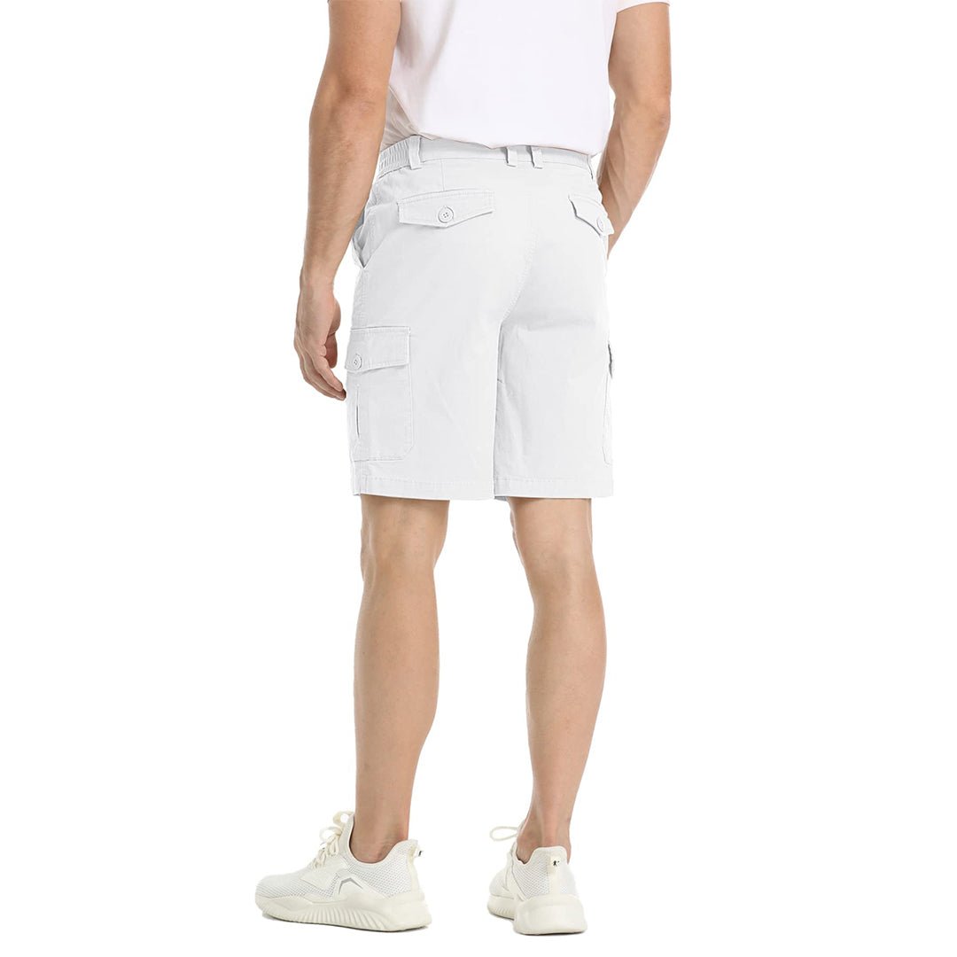 Mens Casual Cotton Cargo Shorts
