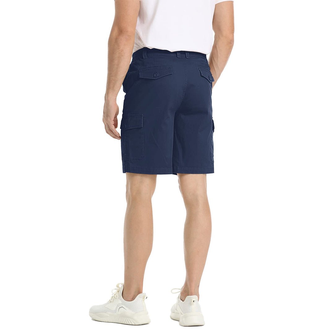 Mens Casual Cotton Cargo Shorts