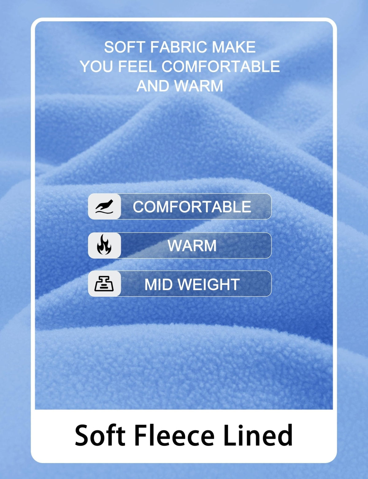 Men's Casual Fleece Lined Pullover Sweatshirts