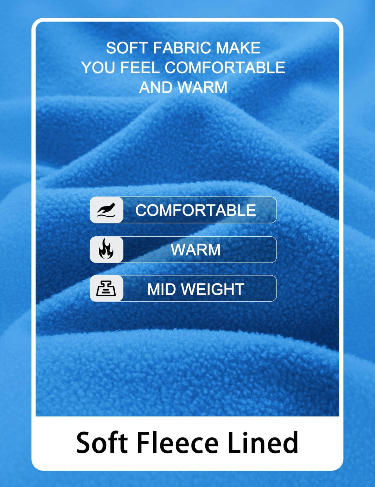 Men's Casual Fleece Lined Pullover Sweatshirts