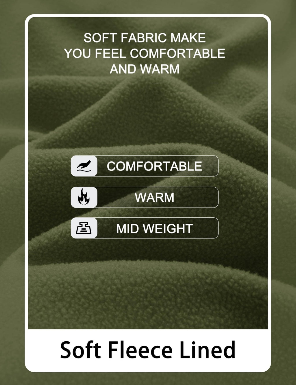 Men's Casual Fleece Lined Pullover Sweatshirts