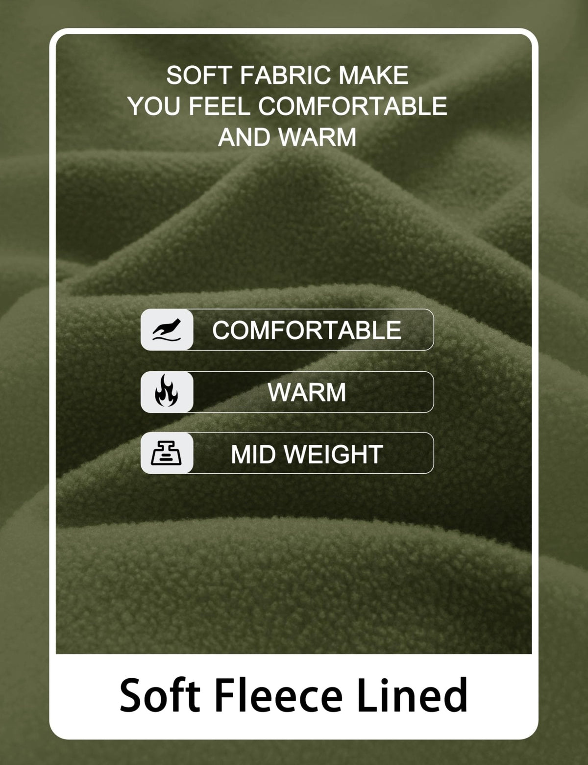 Men's Casual Fleece Lined Pullover Sweatshirts