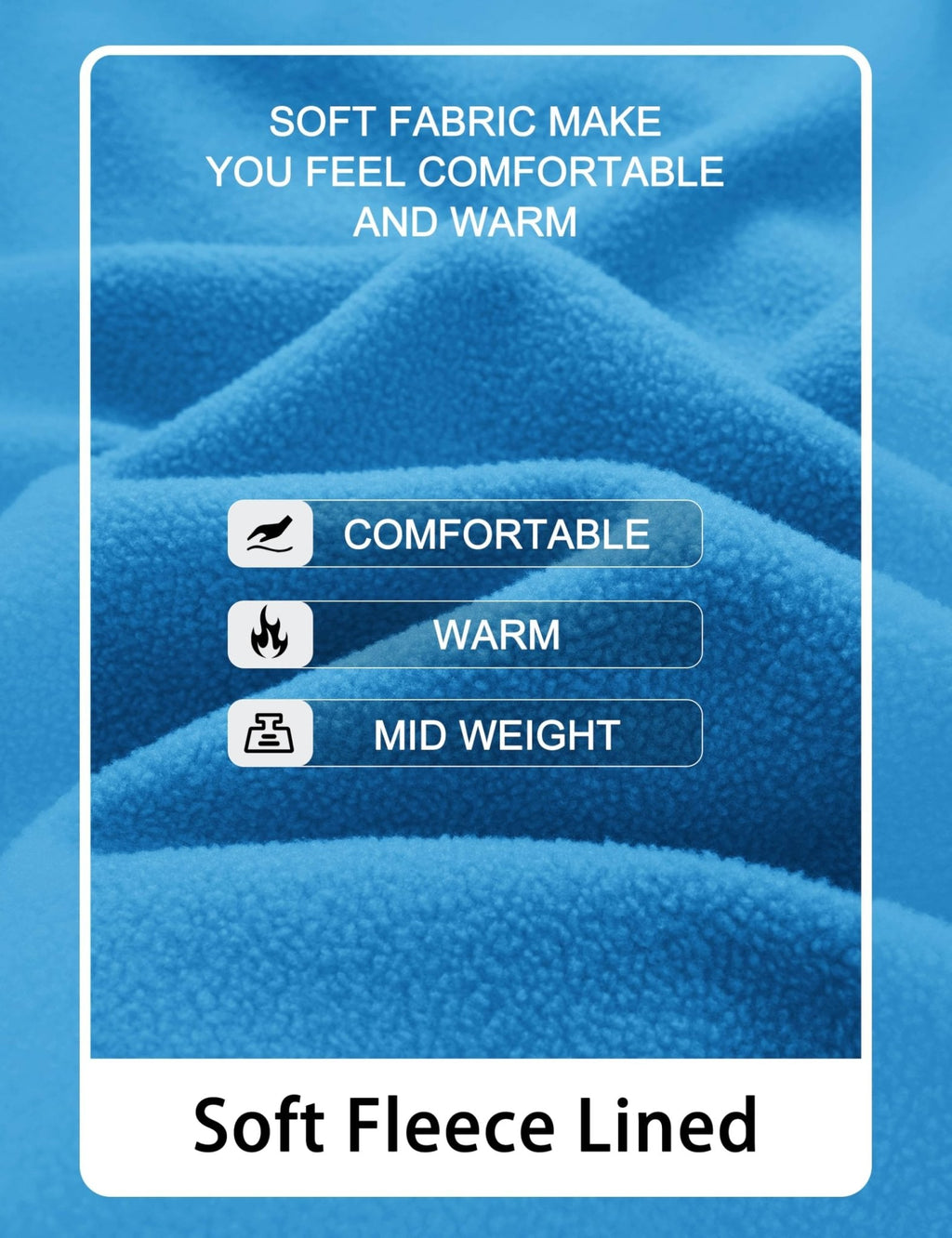 Men's Casual Fleece Lined Pullover Sweatshirts