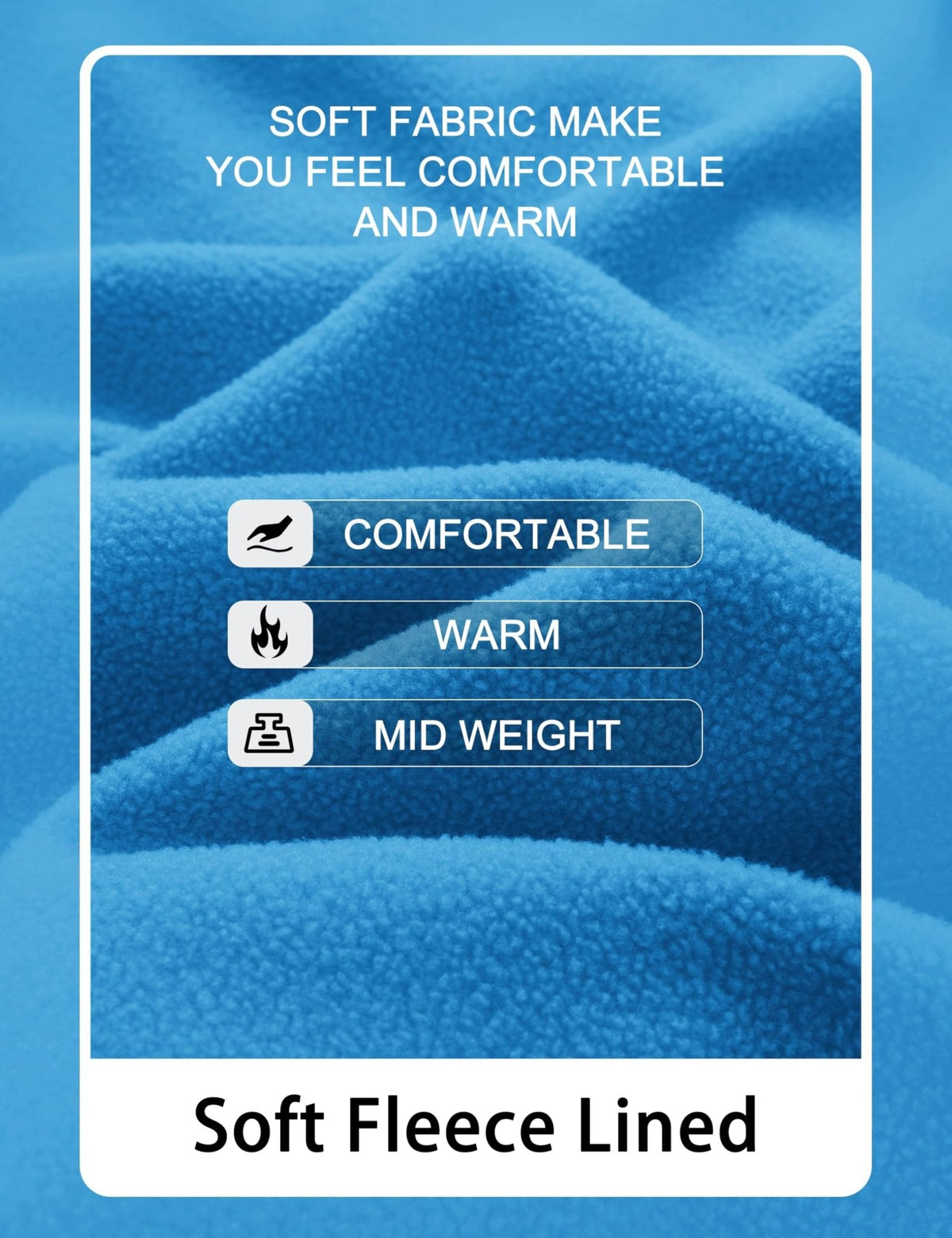 Men's Casual Fleece Lined Pullover Sweatshirts