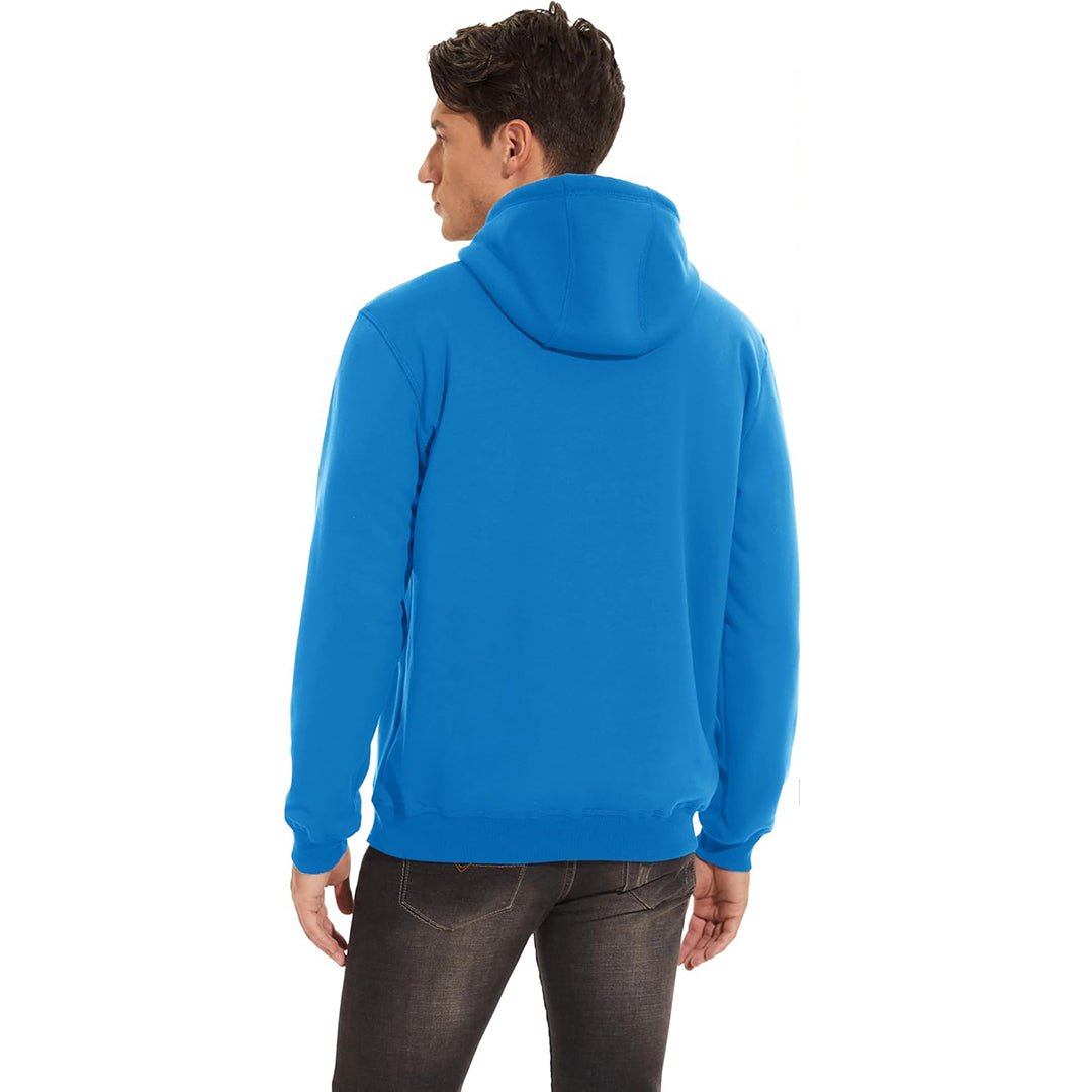 Men's Fleece Hoodie Thick Fleece Lined Sweatshirt