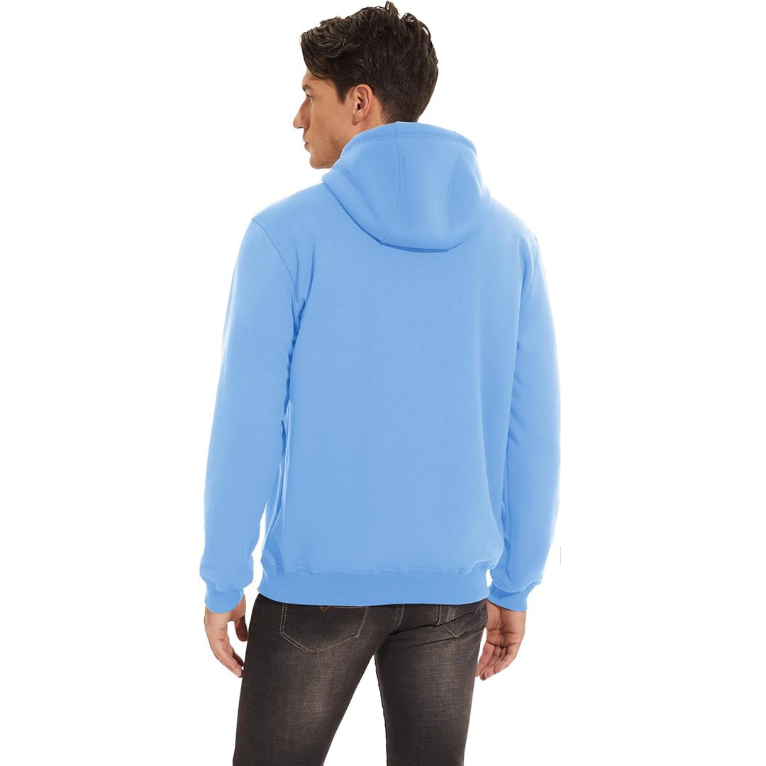 Men's Fleece Hoodie Thick Fleece Lined Sweatshirt