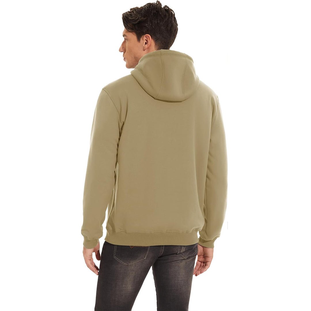 Men's Fleece Hoodie Thick Fleece Lined Sweatshirt