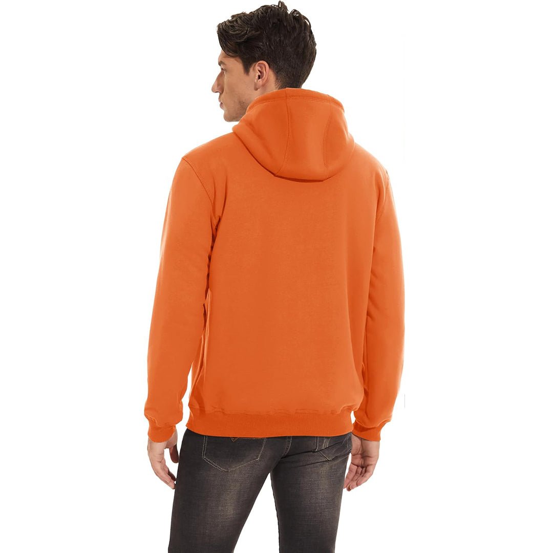 Men's Fleece Hoodie Thick Fleece Lined Sweatshirt