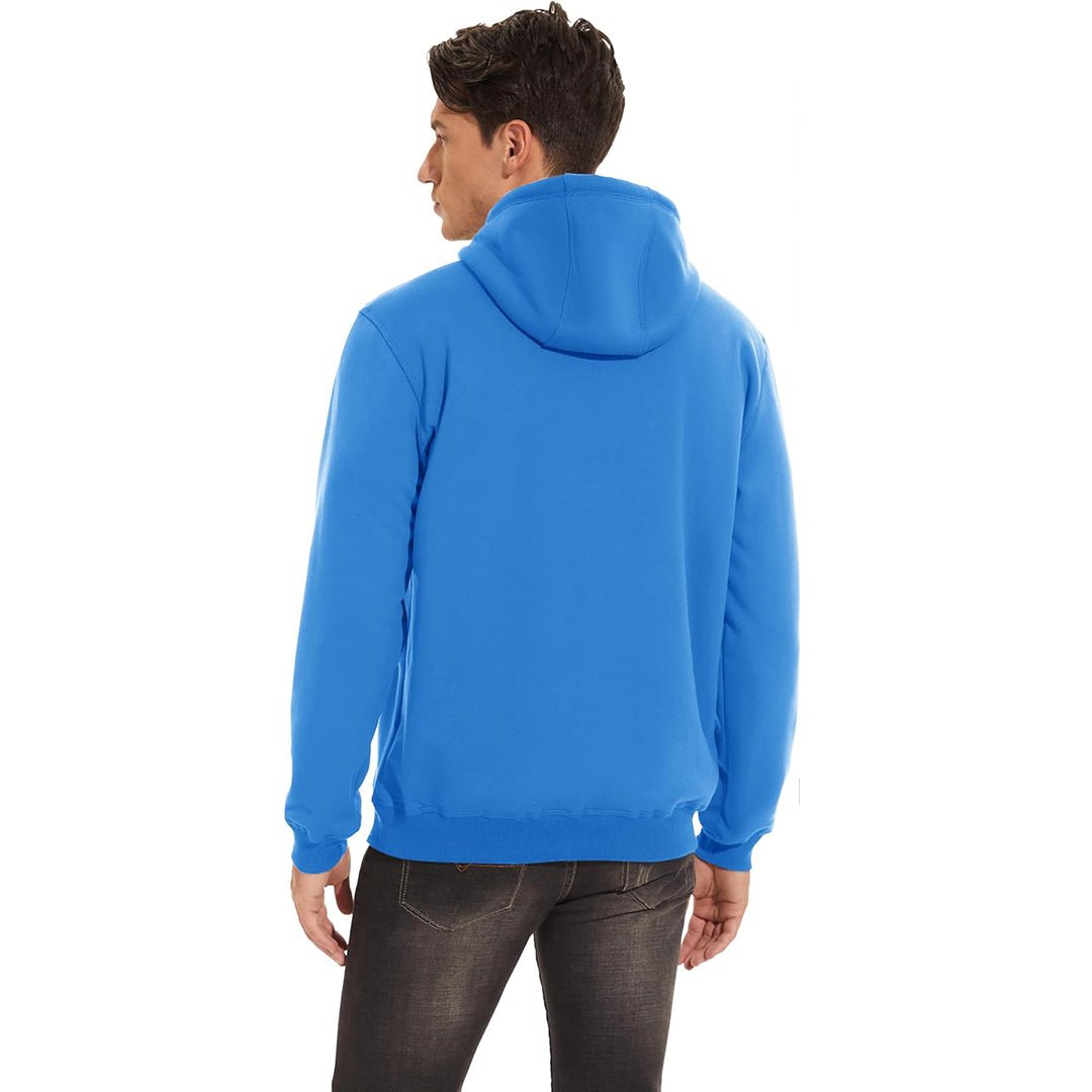 Men's Fleece Hoodie Thick Fleece Lined Sweatshirt