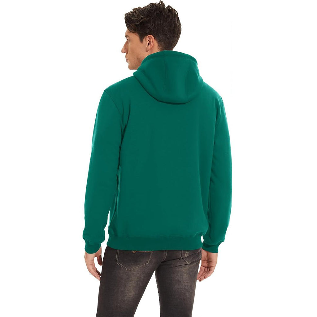 Men's Fleece Hoodie Thick Fleece Lined Sweatshirt