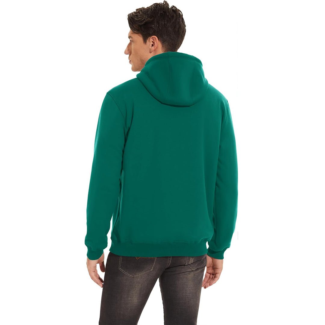 Men's Fleece Hoodie Thick Fleece Lined Sweatshirt