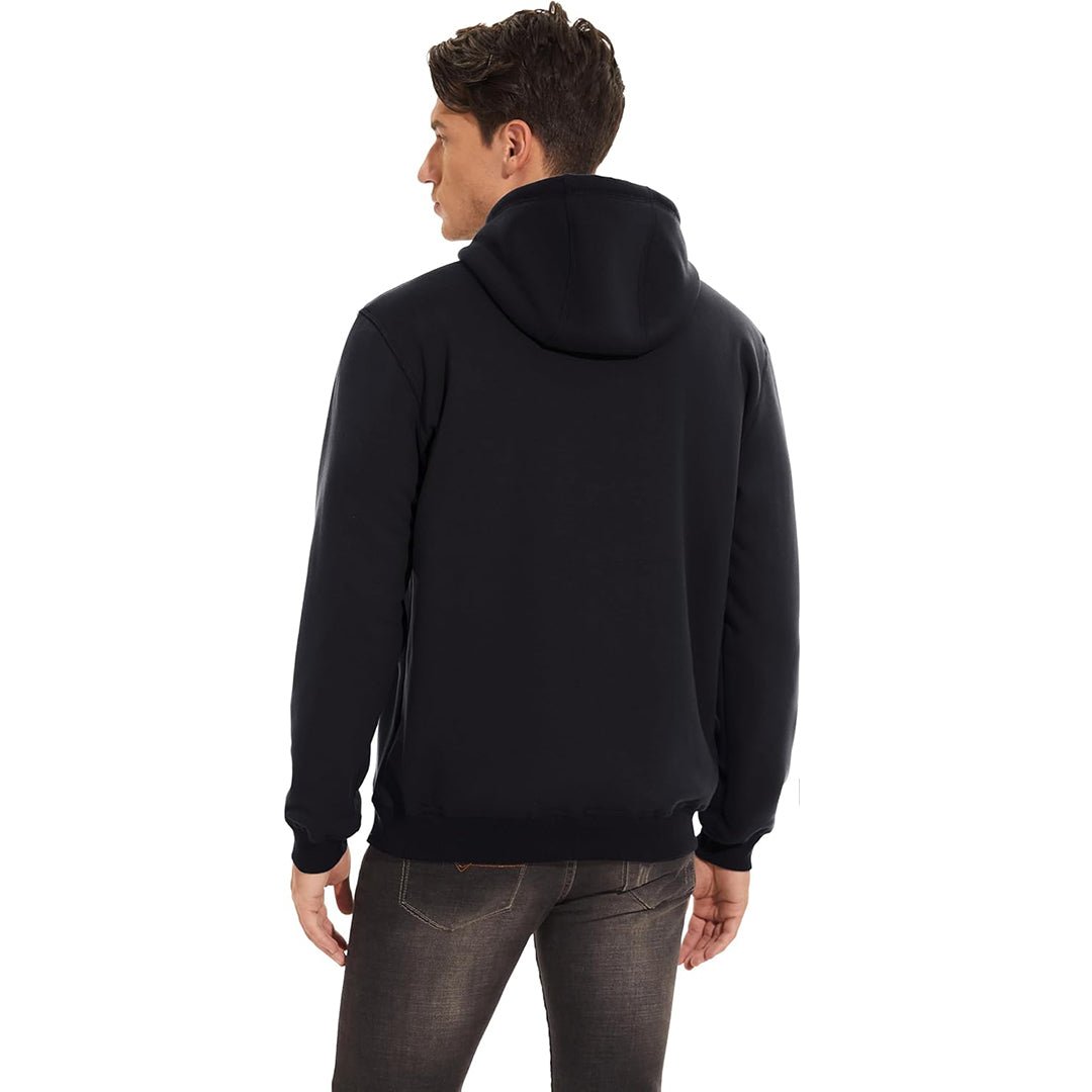 Men's Fleece Hoodie Thick Fleece Lined Sweatshirt