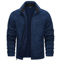 Mens Fleece Jacket Full Zip Casual Outdoor Wear