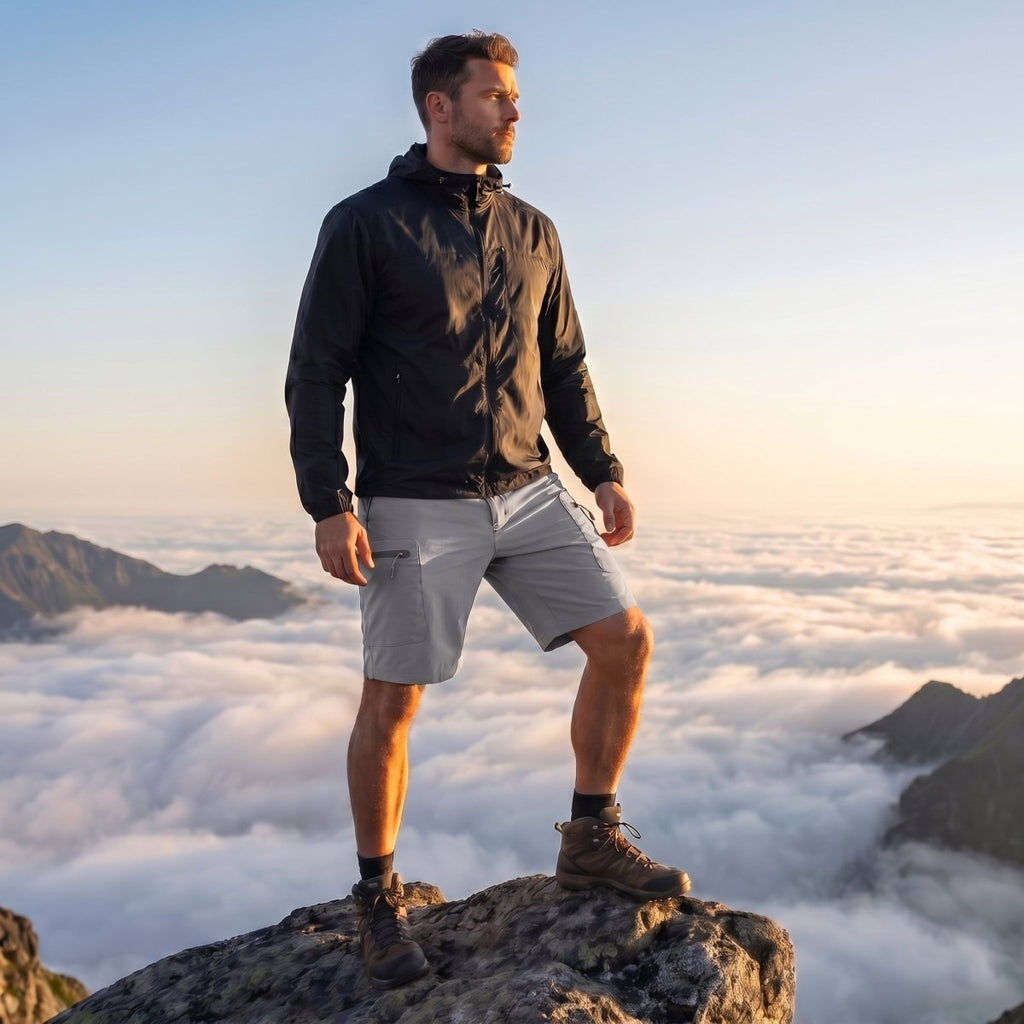 Men's Hiking Cargo Shorts 10 Inch Lightweight Outdoor Work Travel Shorts