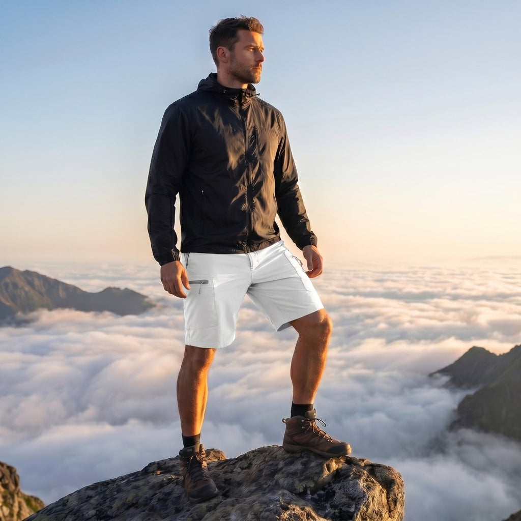 Men's Hiking Cargo Shorts 10 Inch Lightweight Outdoor Work Travel Shorts