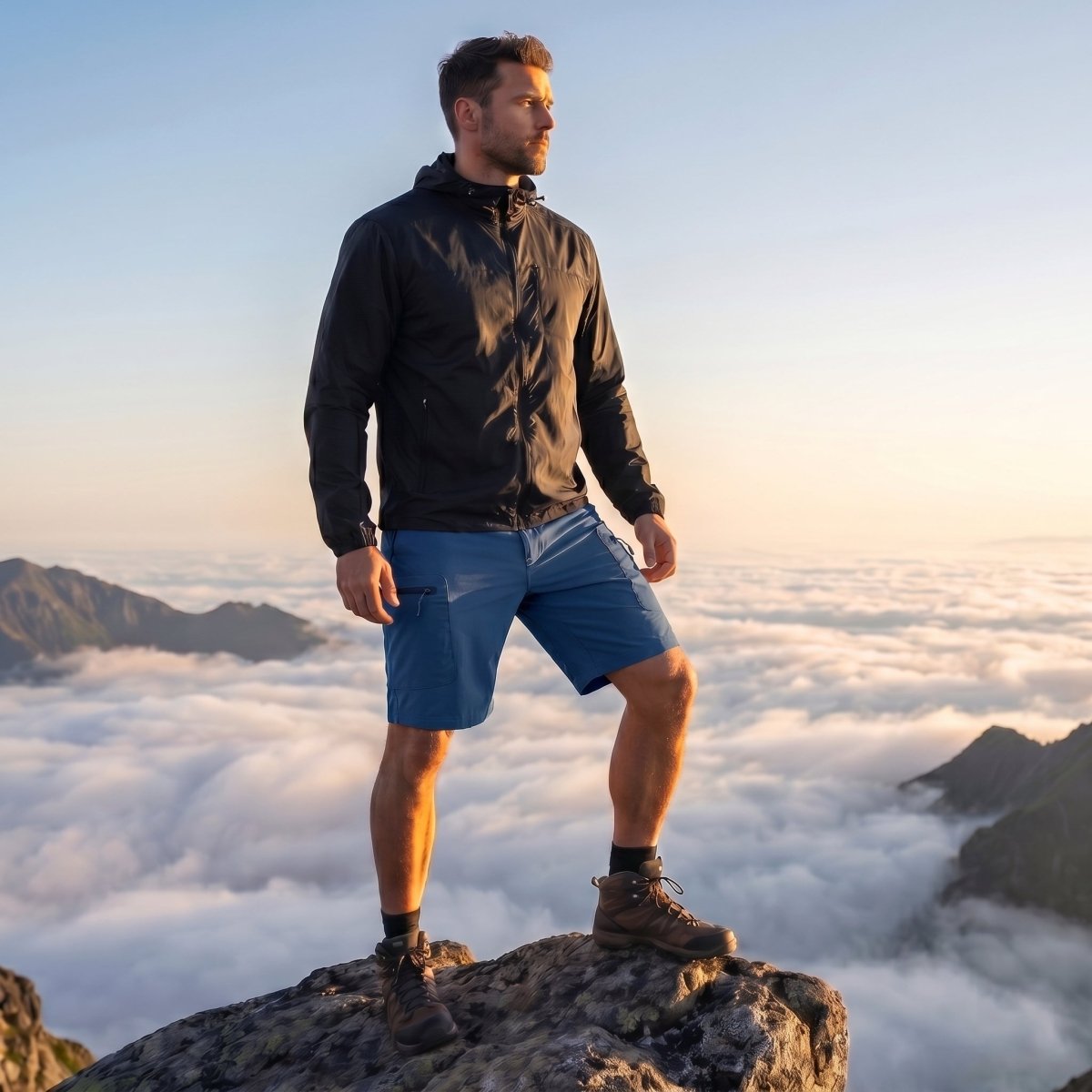 Men's Hiking Cargo Shorts 10 Inch Lightweight Outdoor Work Travel Shorts