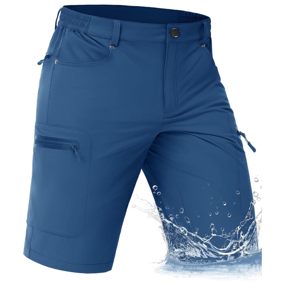 Men's Hiking Cargo Shorts 10 Inch Lightweight Outdoor Work Travel Shorts