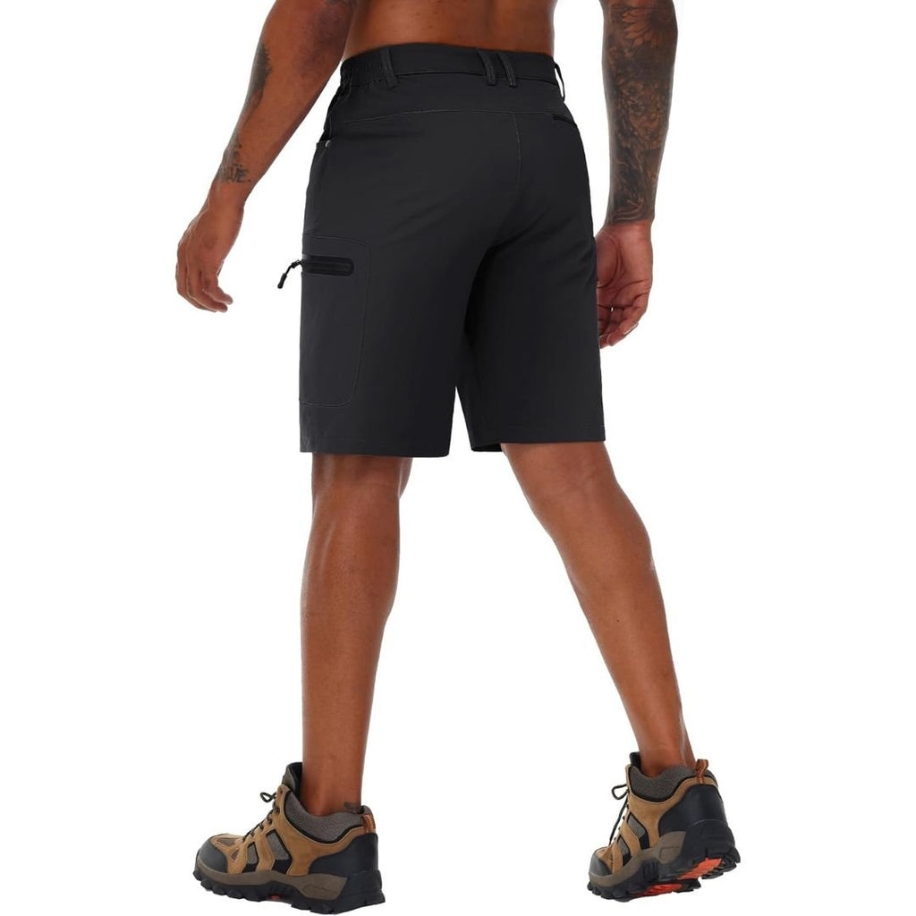 Men's Hiking Cargo Shorts 10 Inch Lightweight Outdoor Work Travel Shorts