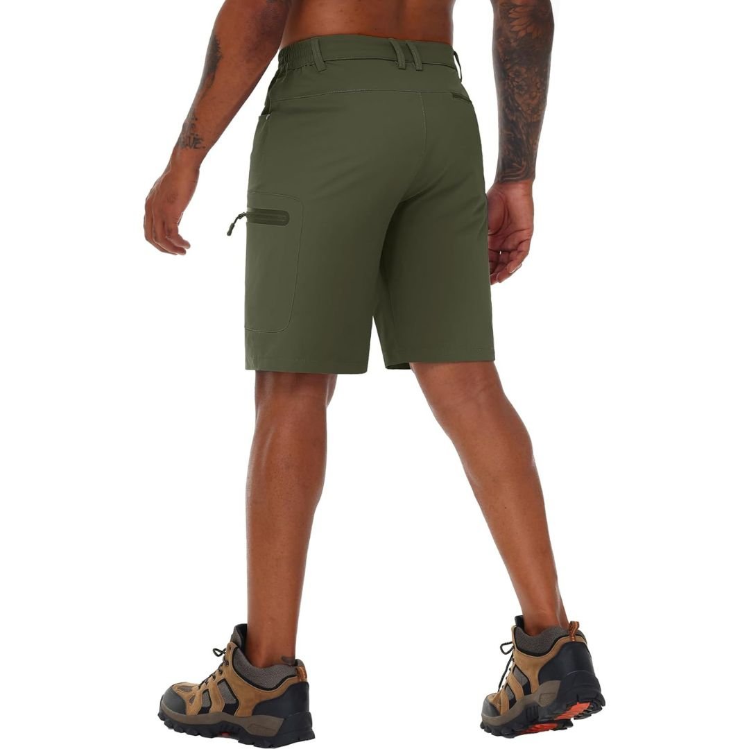 Men's Hiking Cargo Shorts 10 Inch Lightweight Outdoor Work Travel Shorts