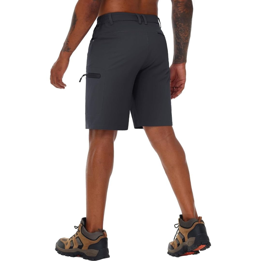 Men's Hiking Cargo Shorts 10 Inch Lightweight Outdoor Work Travel Shorts