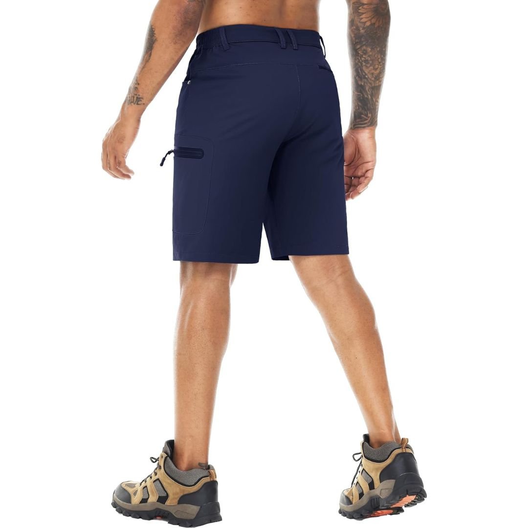 Men's Hiking Cargo Shorts 10 Inch Lightweight Outdoor Work Travel Shorts