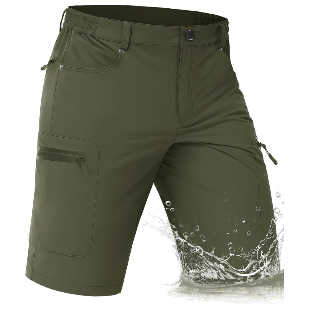 Men's Hiking Cargo Shorts 10 Inch Lightweight Outdoor Work Travel Shorts