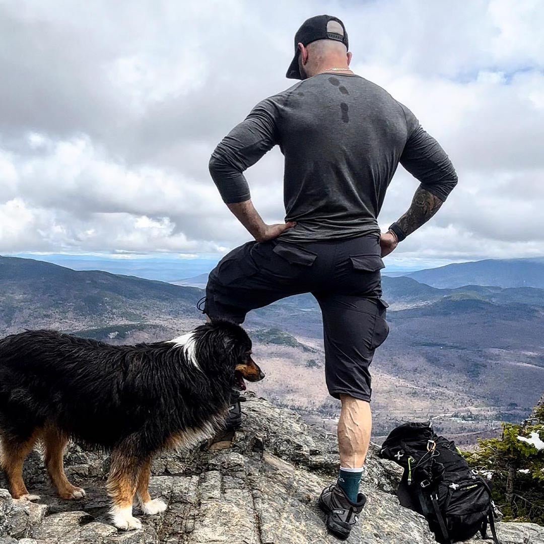 Mens Hiking Shorts 3/4 Quick Dry Cargo Shorts