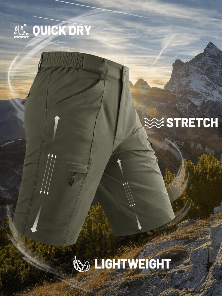 Men's Hiking Shorts Quick Dry Cargo Shorts