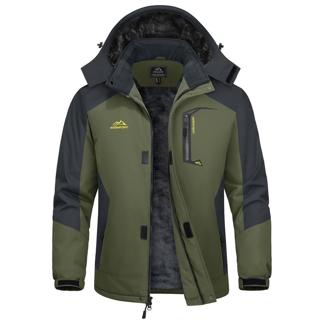 Men's Insulated Ski Jacket | Windproof Winter Snowboard Parka