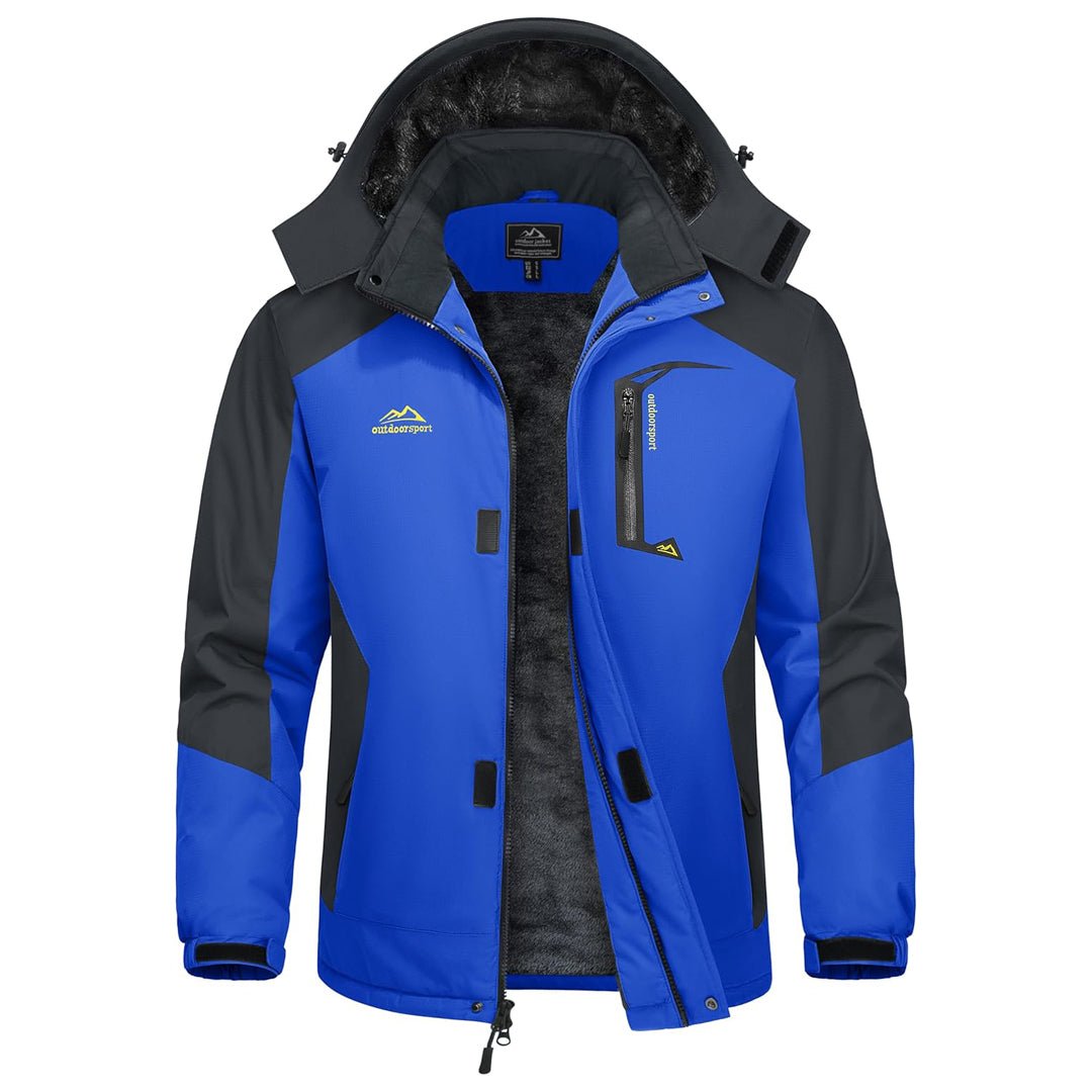 Men's Insulated Ski Jacket | Windproof Winter Snowboard Parka